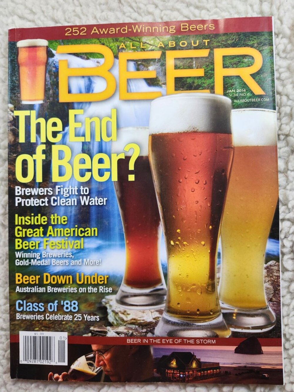 All About Beer Magazine Jan 2014 The End of Beer Great American Beer Fest Issue